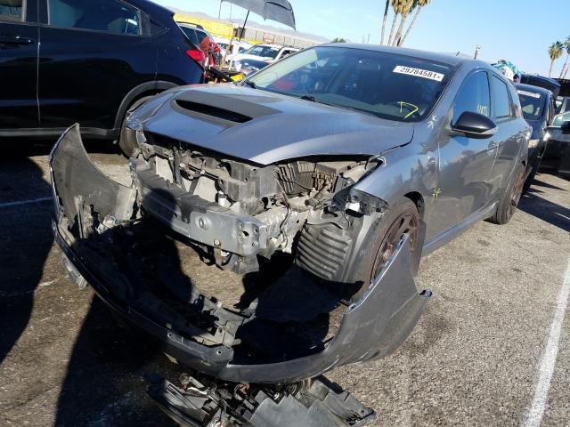 JM1BL1L37D1724666 - 2013 MAZDA SPEED 3 GRAY photo 1