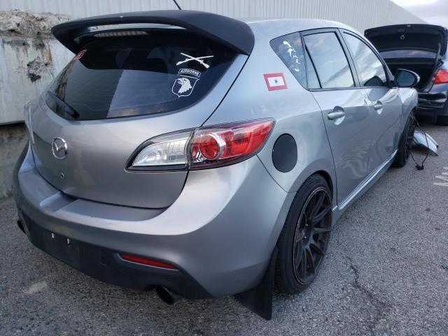 JM1BL1L37D1724666 - 2013 MAZDA SPEED 3 GRAY photo 3