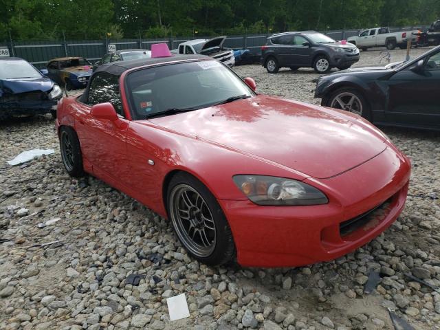 JHMAP21446S001645 - 2006 HONDA S2000 RED photo 4