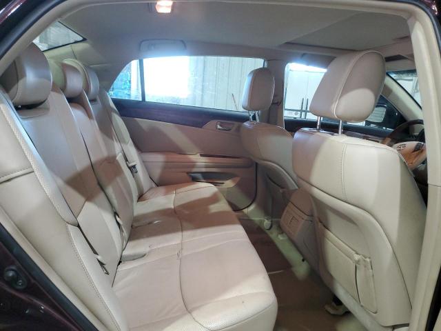 4T1BK3DB5CU444399 - 2012 TOYOTA AVALON BASE 勃艮第红 照片 10
