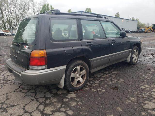 JF1SF6553XH746488 - 1999 SUBARU FORESTER S BLACK photo 3
