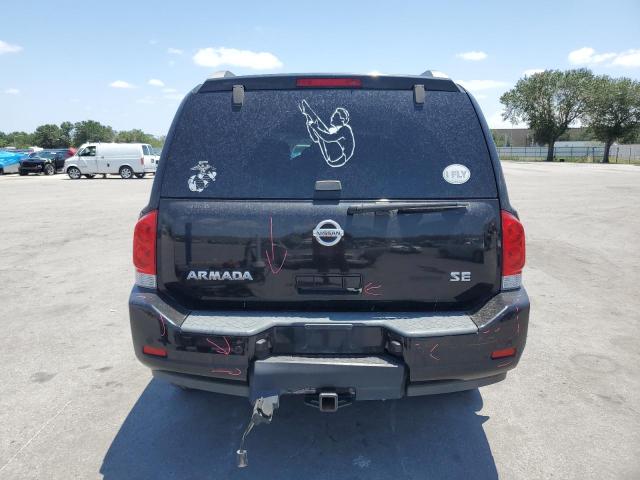 5N1BA08D69N605388 - 2009 NISSAN ARMADA SE BLACK photo 6