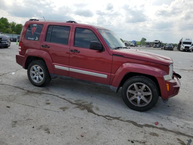 1J4PP5GKXBW553120 - 2011 JEEP LIBERTY LIMITED RED photo 4