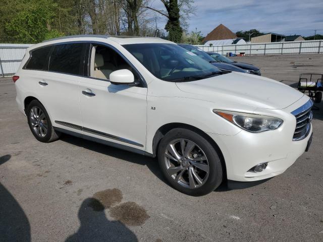 5N1AL0MNXFC524213 - 2015 INFINITI QX60 WHITE photo 4