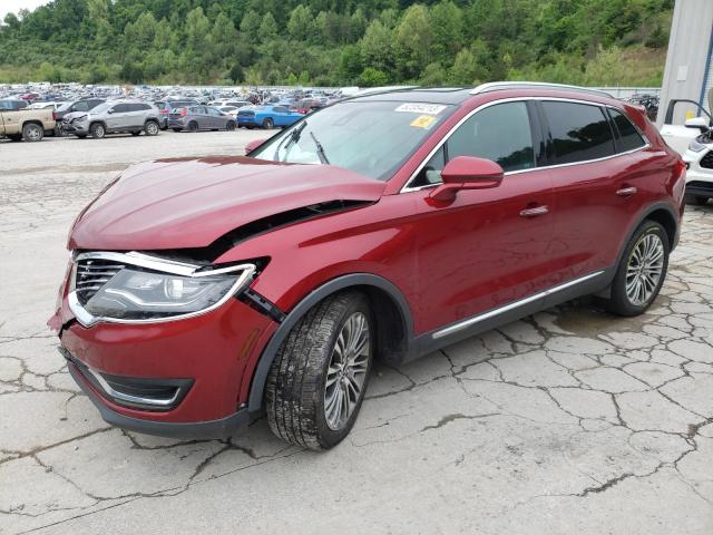 2LMTJ8LR6GBL51104 - 2016 LINCOLN MKX RESERVE RED photo 1