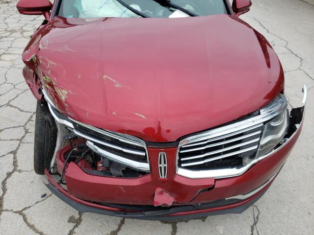 2LMTJ8LR6GBL51104 - 2016 LINCOLN MKX RESERVE 红色 照片 12