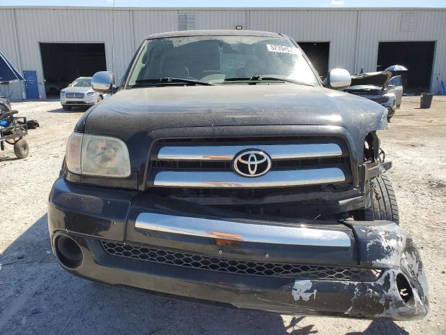 5TBRU34175S454825 - 2005 TOYOTA TUNDRA ACCESS CAB SR5 BLACK photo 5