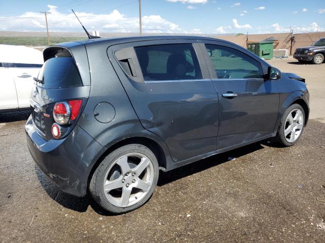 1G1JE6SB2E4115196 - 2014 CHEVROLET SONIC LTZ CHARCOAL photo 3