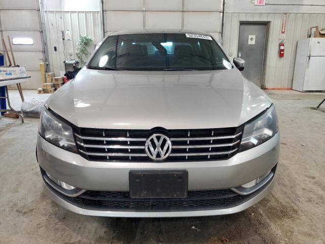 1VWCN7A32CC008780 - 2012 VOLKSWAGEN PASSAT SEL GRAY photo 5