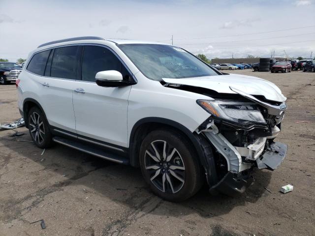 5FNYF6H03LB030205 - 2020 HONDA PILOT ELITE WHITE photo 4