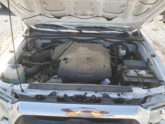 5TFJU4GN5CX028678 - 2012 TOYOTA TACOMA DOUBLE CAB PRERUNNER WHITE photo 11