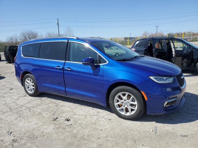 2C4RC1BG7MR532632 - 2021 CHRYSLER PACIFICA TOURING L BLUE photo 4