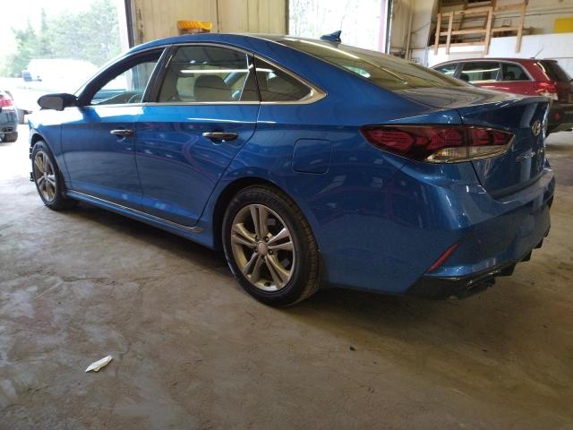 5NPE34AF4KH768514 - 2019 HYUNDAI SONATA LIMITED BLUE photo 2