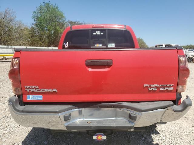 3TMJU62N58M067786 - 2008 TOYOTA TACOMA DOUBLE CAB PRERUNNER RED photo 6