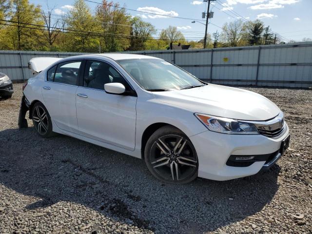 1HGCR2F54GA158512 - 2016 HONDA ACCORD SPORT WHITE photo 4