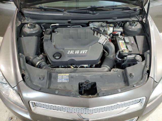 1G1ZE5E77A4114575 - 2010 CHEVROLET MALIBU LTZ ნაცრისფერი ფოტო 11