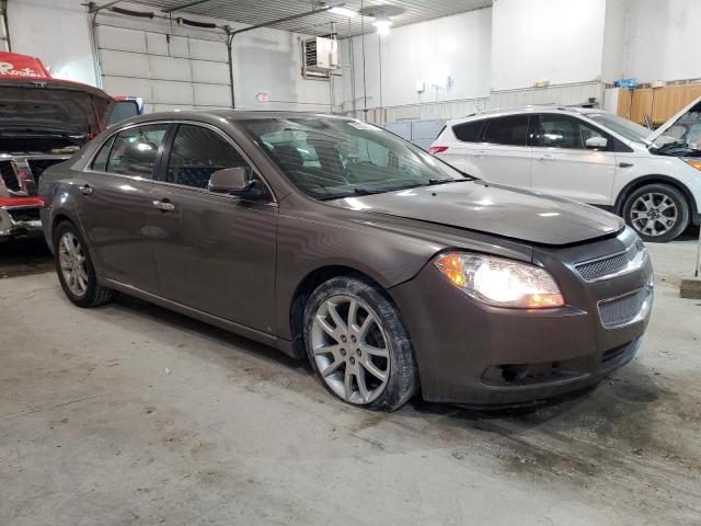 1G1ZE5E77A4114575 - 2010 CHEVROLET MALIBU LTZ ნაცრისფერი ფოტო 4