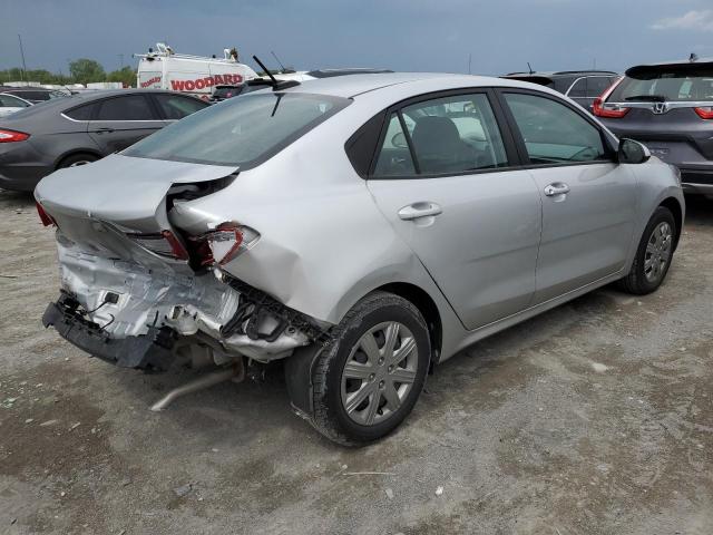 3KPA24AD3PE563374 - 2023 KIA RIO LX SILVER photo 3