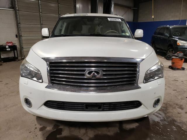 JN8AZ2NC1B9301890 - 2011 INFINITI QX56 WHITE photo 5