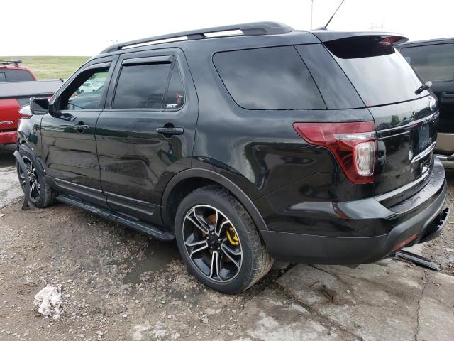 1FM5K8GTXFGC23964 - 2015 FORD EXPLORER SPORT BLACK photo 2