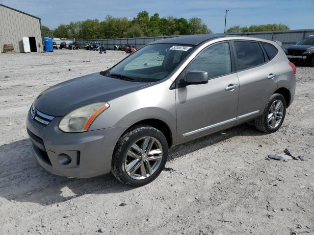 JN8AS5MV6BW285468 - 2011 NISSAN ROGUE S GRAY photo 1