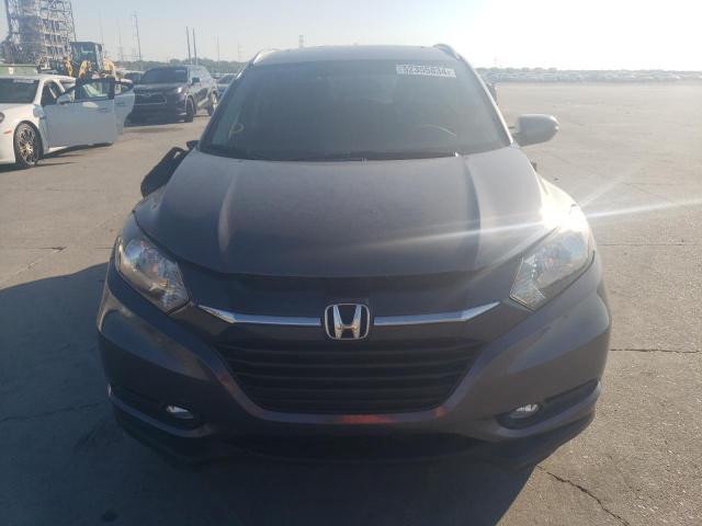 3CZRU5H7XGM742689 - 2016 HONDA HR-V EXL GRAY photo 5