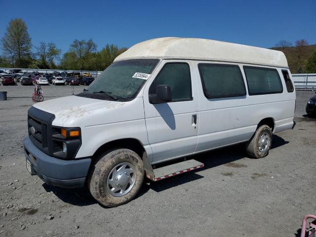 1FTNS2EW3EDA39254 - 2014 FORD ECONOLINE E250 VAN WHITE photo 1