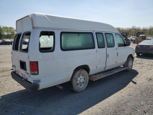 1FTNS2EW3EDA39254 - 2014 FORD ECONOLINE E250 VAN WHITE photo 3