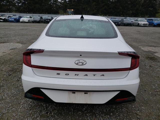 KMHL64JA4NA233466 - 2022 HYUNDAI SONATA SEL WHITE photo 6