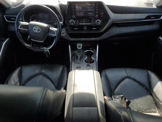 5TDGZRAH5LS502887 - 2020 TOYOTA HIGHLANDER XLE SILVER photo 8