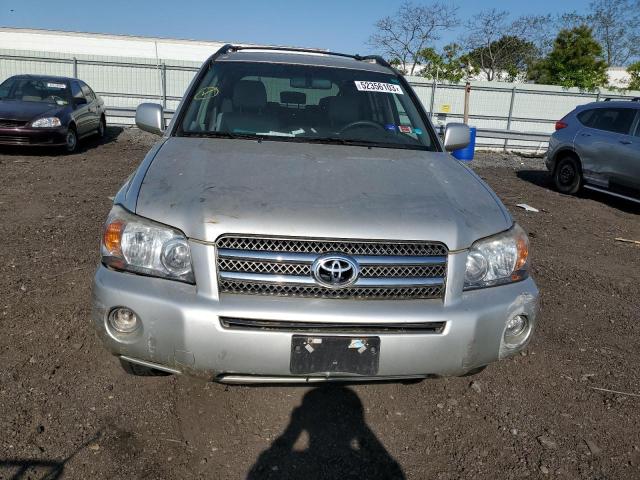 JTEEW21A570034769 - 2007 TOYOTA HIGHLANDER HYBRID SILVER photo 5