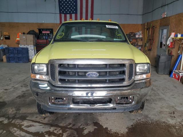 1FDAX57P83EC63341 - 2003 FORD F550 SUPER DUTY YELLOW photo 5