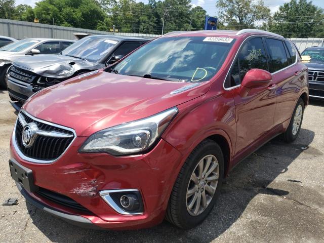 LRBFXCSA0KD021440 - 2019 BUICK ENVISION ESSENCE أحمر صورة 1