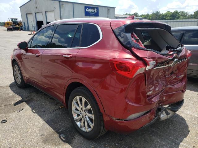 LRBFXCSA0KD021440 - 2019 BUICK ENVISION ESSENCE أحمر صورة 2