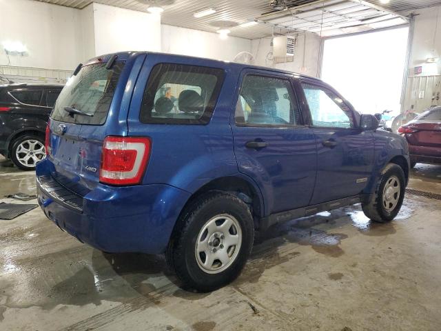 1FMCU92Z98KC83334 - 2008 FORD ESCAPE XLS BLUE photo 3