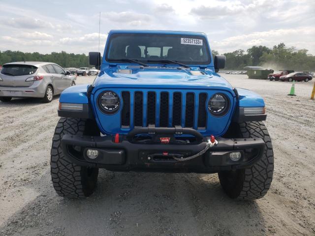 1C6JJTBG8ML528118 - 2021 JEEP GLADIATOR RUBICON BLUE photo 5