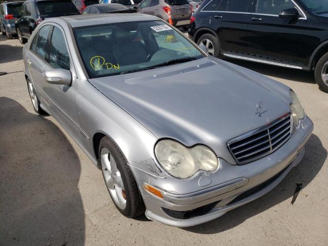 WDBRF40J05F650665 - 2005 MERCEDES-BENZ C230K 230K SPORT SEDAN SILVER photo 1