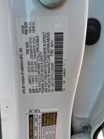 5J8TC2H77LL030246 - 2020 ACURA RDX ADVANCE WHITE photo 13