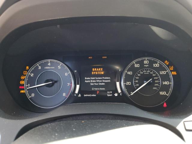 5J8TC2H77LL030246 - 2020 ACURA RDX ADVANCE WHITE photo 9