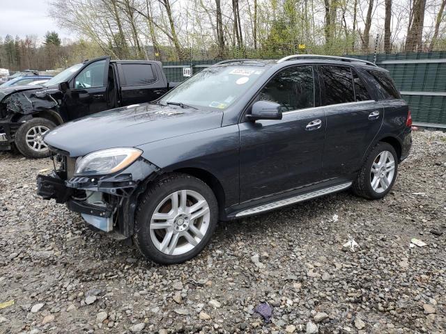 4JGDA5HBXDA217830 - 2013 MERCEDES-BENZ ML 350 4MATIC GRAY photo 1