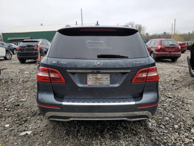 4JGDA5HBXDA217830 - 2013 MERCEDES-BENZ ML 350 4MATIC GRAY photo 6