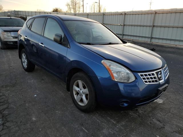 JN8AS5MT2AW025209 - 2010 NISSAN ROGUE S BLUE photo 4