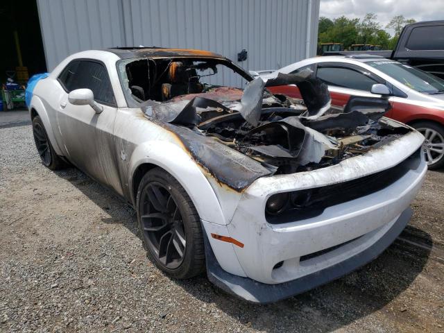 2C3CDZFJ8KH581238 - 2019 DODGE CHALLENGER R/T SCAT PACK WHITE photo 1