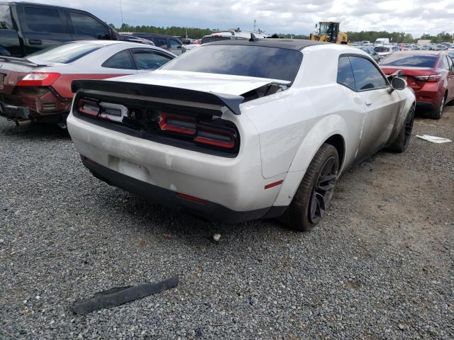 2C3CDZFJ8KH581238 - 2019 DODGE CHALLENGER R/T SCAT PACK WHITE photo 4