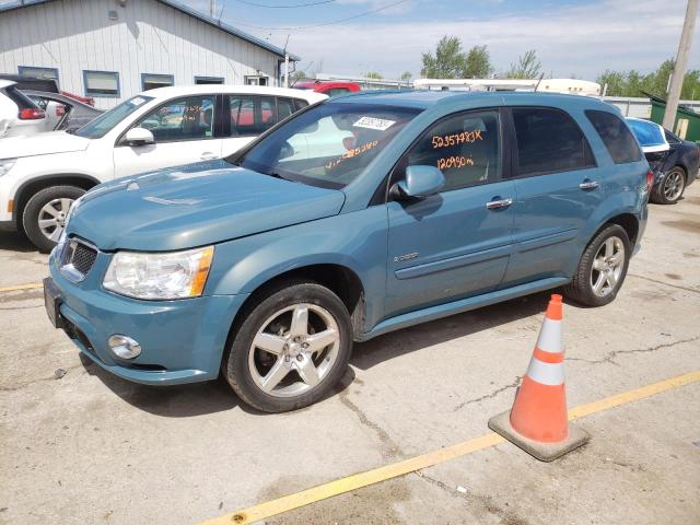 2CKDL737386025240 - 2008 PONTIAC TORRENT GXP TURQUOISE photo 1