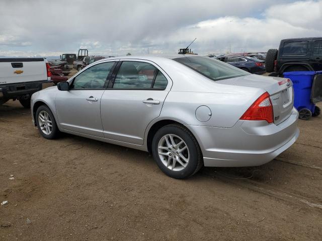 3FAHP0GA2CR148531 - 2012 FORD FUSION S SILVER photo 2