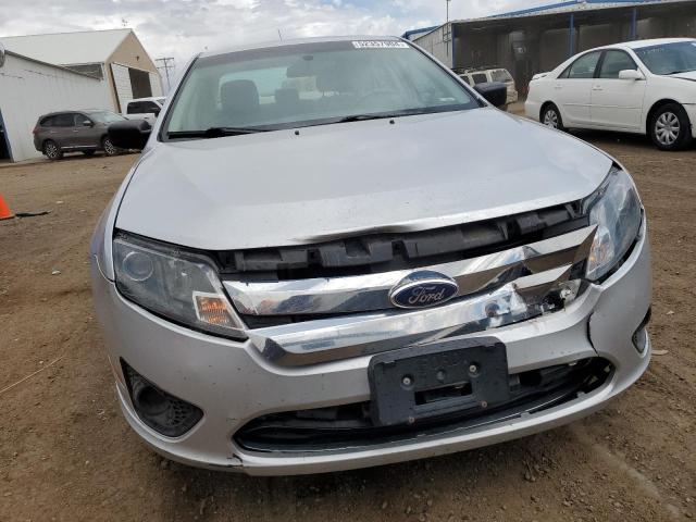 3FAHP0GA2CR148531 - 2012 FORD FUSION S SILVER photo 5