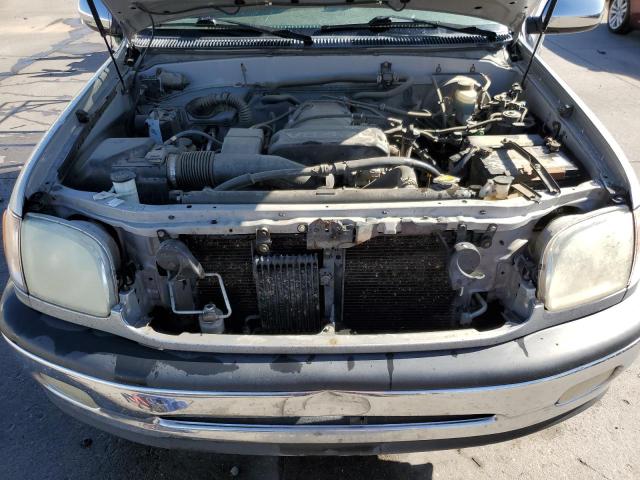 5TBBT44172S288182 - 2002 TOYOTA TUNDRA ACCESS CAB ვერცხლისფერი ფოტო 11