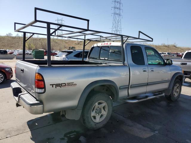 5TBBT44172S288182 - 2002 TOYOTA TUNDRA ACCESS CAB ვერცხლისფერი ფოტო 3