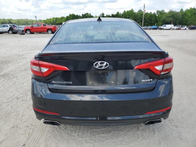 5NPE34AF9FH081860 - 2015 HYUNDAI SONATA SPORT BLACK photo 6